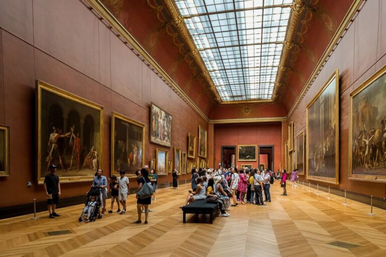 Inside Louvre Paris