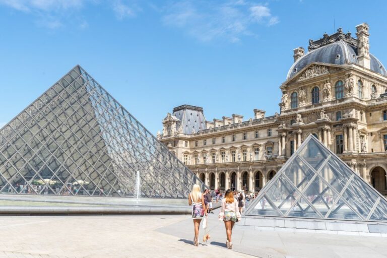 Louvre Front View